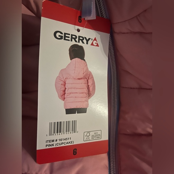 Gerry kids Jersey Lined Bubble Jacket - Picture 4 of 5